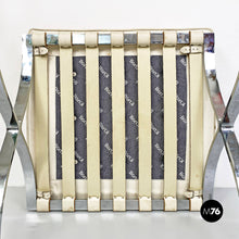 Load image into Gallery viewer, Barcelona pouf or footrest by Mies Van Der Rohe for Knoll, 1970s