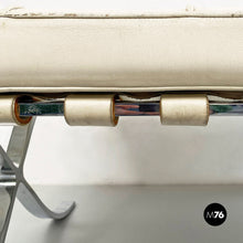 Load image into Gallery viewer, Barcelona pouf or footrest by Mies Van Der Rohe for Knoll, 1970s