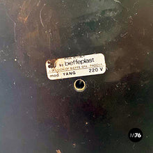 Charger l'image dans la galerie, Black metal and plastic Yang floor lamp by Bieffeplast, 1980s