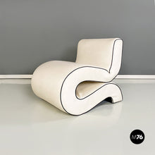 画像をギャラリービューアに読み込む, Leather armchair by Augusto Betti for Habitat Faenza, 1970s
