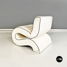 画像をギャラリービューアに読み込む, Leather armchair by Augusto Betti for Habitat Faenza, 1970s