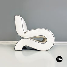 画像をギャラリービューアに読み込む, Leather armchair by Augusto Betti for Habitat Faenza, 1970s