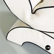 画像をギャラリービューアに読み込む, Leather armchair by Augusto Betti for Habitat Faenza, 1970s