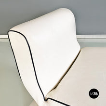 画像をギャラリービューアに読み込む, Leather armchair by Augusto Betti for Habitat Faenza, 1970s