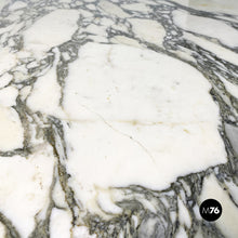 Load image into Gallery viewer, Marble, metal and brass details dining table, 1950s