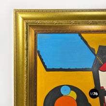 Load image into Gallery viewer, Anamnesi acrylic paint work on canvas by Lucio Del Pezzo, 1960s