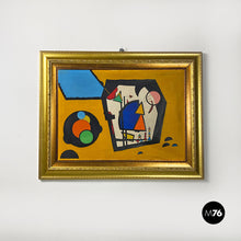 Load image into Gallery viewer, Anamnesi acrylic paint work on canvas by Lucio Del Pezzo, 1960s