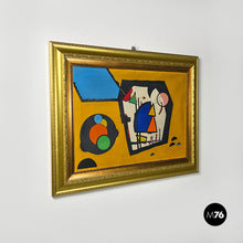 Load image into Gallery viewer, Anamnesi acrylic paint work on canvas by Lucio Del Pezzo, 1960s