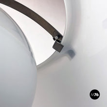 Load image into Gallery viewer, Opal glass and metal Omega chandelier by Vico Magistretti for Artemide, 1962