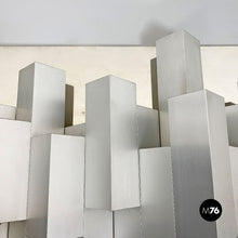 将图片加载到图库查看器,Chromed steel decorative wall lamp, 1970s