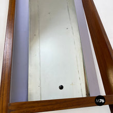 画像をギャラリービューアに読み込む, Freestanding full-length mirror with wooden structure, 1960s