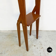 画像をギャラリービューアに読み込む, Freestanding full-length mirror with wooden structure, 1960s