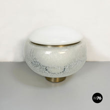 Load image into Gallery viewer, Murano glass and steel table lamps, 1960s