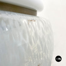 Load image into Gallery viewer, Murano glass and steel table lamps, 1960s