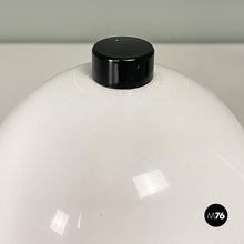 Load image into Gallery viewer, White and black metal adjustable table lamp, 1980s