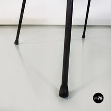 Load image into Gallery viewer, Wicker and black metal chairs, 1960s