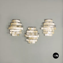 Load image into Gallery viewer, Metal and glass Fun wall lamps by Verner Panton for Luber, 1960s