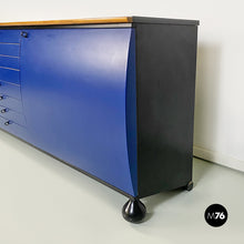 画像をギャラリービューアに読み込む, Solid wood sideboard by Umberto Asnago for Giorgetti Italia, 1982
