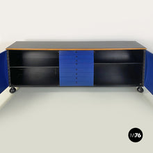 画像をギャラリービューアに読み込む, Solid wood sideboard by Umberto Asnago for Giorgetti Italia, 1982