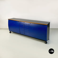 画像をギャラリービューアに読み込む, Solid wood sideboard by Umberto Asnago for Giorgetti Italia, 1982