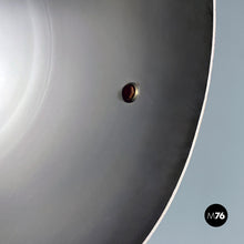 Load image into Gallery viewer, Red and chromed metal adjustable floor lamp with marble base, 1970s