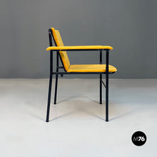 Load image into Gallery viewer, Stackable Movie chair with armrest by Mario Marenco for Poltrona Frau, 1970s