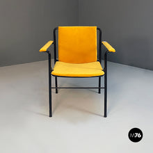 Load image into Gallery viewer, Stackable Movie chair with armrest by Mario Marenco for Poltrona Frau, 1970s
