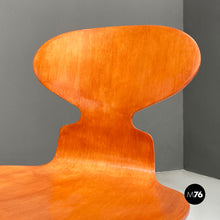 Load image into Gallery viewer, Solid wood and chromed legs Ant chair by Fritz Hansen, 1970s