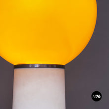 Load image into Gallery viewer, Plastic and yellow glass floor lamp by Annig Sarian for Kartell, 1970s