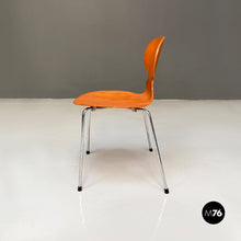 Load image into Gallery viewer, Solid wood and chromed legs Ant chair by Fritz Hansen, 1970s