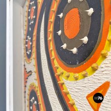 Load image into Gallery viewer, Abstract painting with relief motif, 1970s