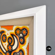 Load image into Gallery viewer, Abstract painting with relief motif, 1970s