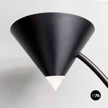 Charger l'image dans la galerie, Black metal and plastic Yang floor lamp by Bieffeplast, 1980s