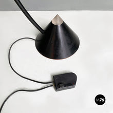 Charger l'image dans la galerie, Black metal and plastic Yang floor lamp by Bieffeplast, 1980s