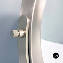 画像をギャラリービューアに読み込む, Marble and steel Narciso table mirror by Sergio Mazza for Artemide, 1970s