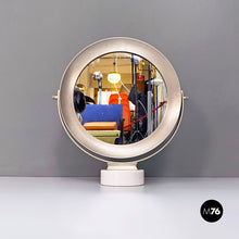 画像をギャラリービューアに読み込む, Marble and steel Narciso table mirror by Sergio Mazza for Artemide, 1970s