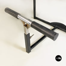 Load image into Gallery viewer, Back metal and plastic Signorina Chan armchairs by Carlo Forcolini for Alias, 1986