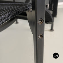 Load image into Gallery viewer, Back metal and plastic Signorina Chan armchairs by Carlo Forcolini for Alias, 1986