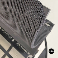 Load image into Gallery viewer, Back metal and plastic Signorina Chan armchairs by Carlo Forcolini for Alias, 1986