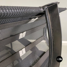 Load image into Gallery viewer, Back metal and plastic Signorina Chan armchairs by Carlo Forcolini for Alias, 1986