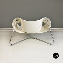 Load image into Gallery viewer, White Nastro CL9 armchair by Franca Stagi and Cesare Leonardi for Bernini, 1960s