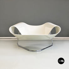 Load image into Gallery viewer, White Nastro CL9 armchair by Franca Stagi and Cesare Leonardi for Bernini, 1960s