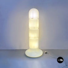 Load image into Gallery viewer, Opaline glass Zea floor lamp by by Salocchi for Lumenform, 1970s