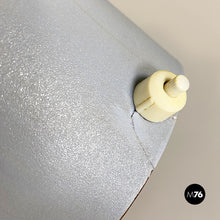 Load image into Gallery viewer, Pink metal table lamps sculpture, 1980s