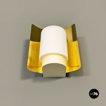 Load image into Gallery viewer, Brass and glass applique by Jakobsson for Ab Markaryd Sweden, 1970s