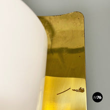 Load image into Gallery viewer, Brass and glass applique by Jakobsson for Ab Markaryd Sweden, 1970s