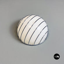 Load image into Gallery viewer, Metal rod structure and white plastic lampshade wall lamp, 1970s