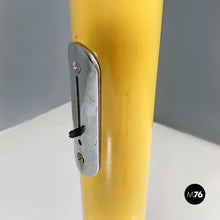 画像をギャラリービューアに読み込む, Grey, red and yellow steel Callimaco floor lamp by Ettore Sottsass for Artemide, 1982