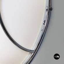 Load image into Gallery viewer, Metal rod structure and white plastic lampshade wall lamp, 1970s