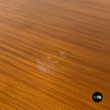 画像をギャラリービューアに読み込む, Industrial metal and wood desk with drawers, 1970s